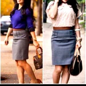 LOFT Wool skirt